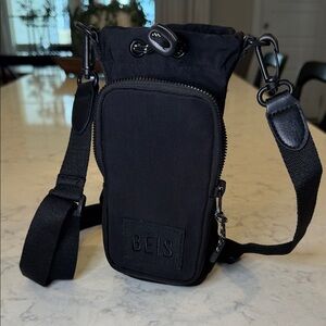 BEIS Black water bottle sling